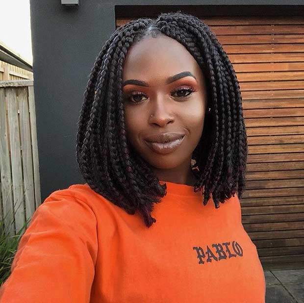 23 Trendy Bob Braids For African American Women Stayglam