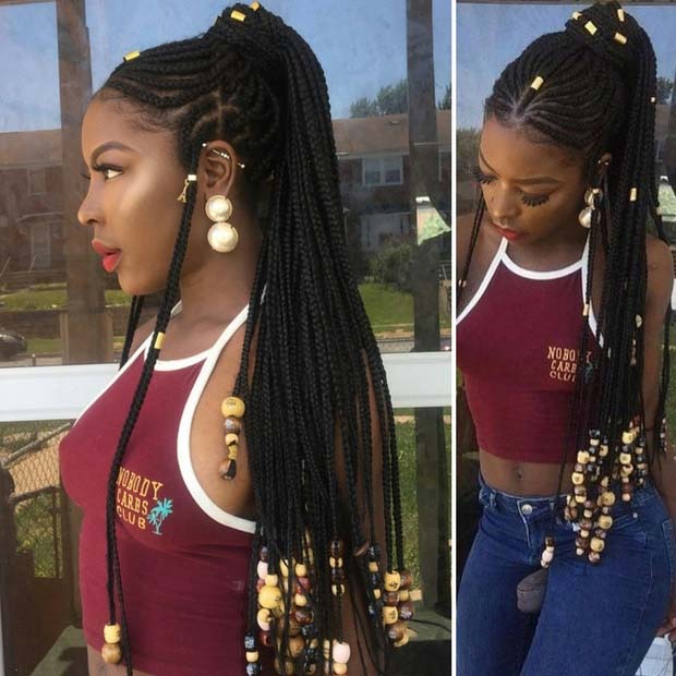 45 Hot Fulani Braids to Copy This Summer | Page 2 of 4 | StayGlam