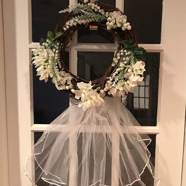 Bridal Shower Wreath Idea
