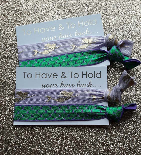 Creative Hair Tie Favor