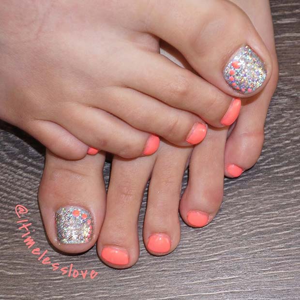 21 Elegant Toe Nail Designs for Spring and Summer - StayGlam