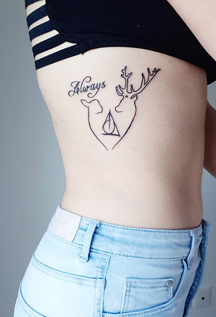 Harry Potter Always Tattoo Idea