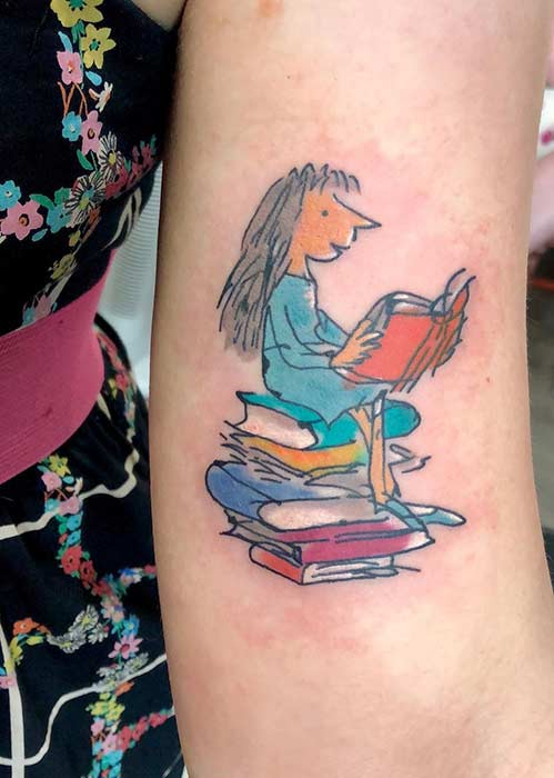 Matilda Book Tattoo Idea