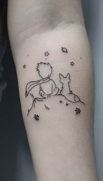 The Little Prince tattoo by Studio Bysol  Tattoogridnet