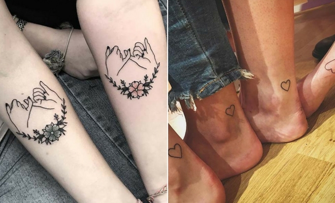 Matching 3 Best Friend Tattoos