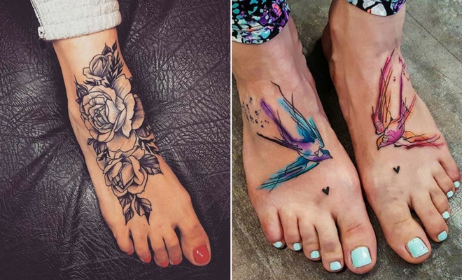 39 Cute Tree Tattoos On Foot  Tattoo Designs  TattoosBagcom