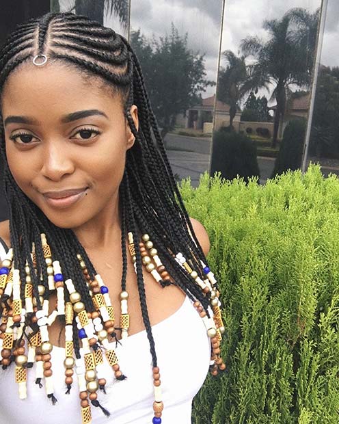 Fulani Inspired Braids for Summer 