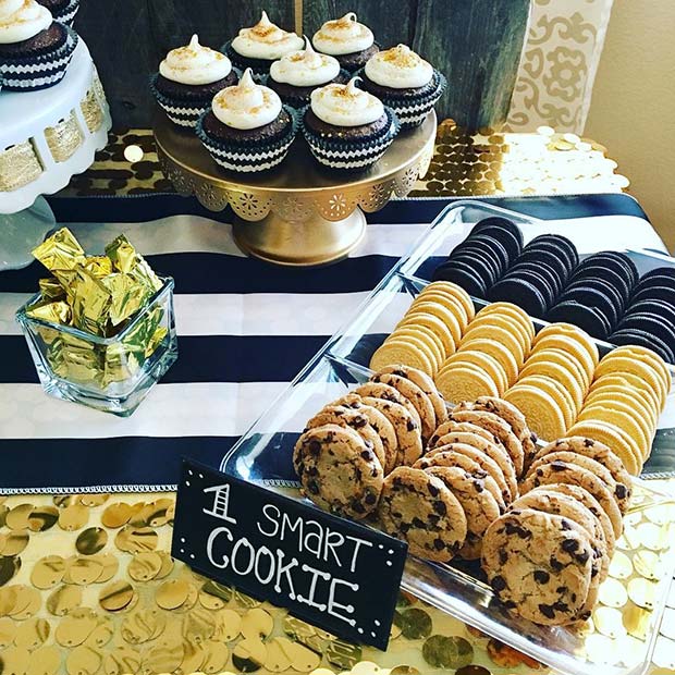 Graduation Party Smart Cookie Food Idea