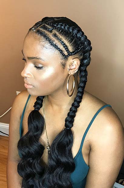 Multi Braided Cornrows 