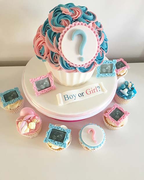 The Sensational Cakes Gender Reveal Cake Singapore Pa 