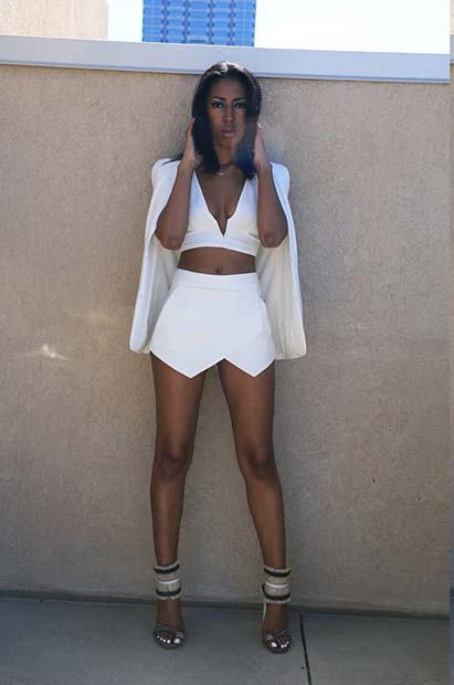 All white 2024 summer party outfits