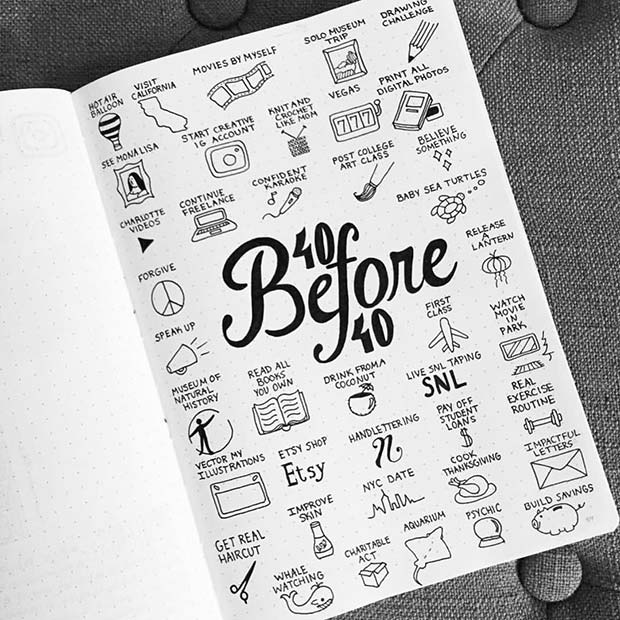 23 Bullet Journal Spread Ideas You'll Want to Copy - Page 2 of 2 - StayGlam