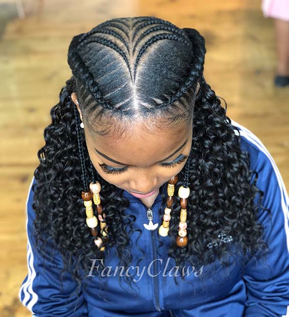 African Loose Braids