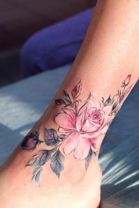 45 Awesome Foot Tattoos for Women - Page 2 of 4 - StayGlam