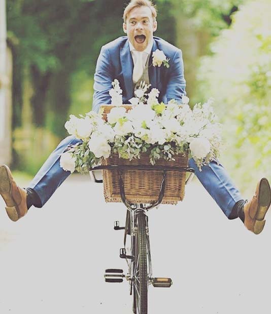 Fun Wedding Bicycles for an Outdoor Wedding 