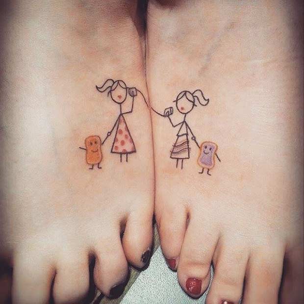 23 Matching Friendship Tattoo Ideas  Cute Best Friends Tattoos