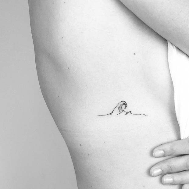 TOP 50 Hottest Rib Tattoos For Women  TattooTab
