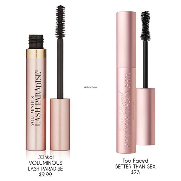2. Too Faced Better Than Sex Dupe.