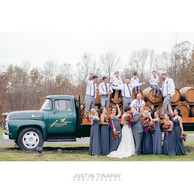 Vineyard Outdoor Wedding Idea