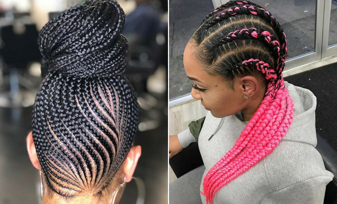 23 Ways to Wear and Style Knotless Braids - StayGlam  Braids hairstyles  pictures, French braid hairstyles, Braided hairstyles