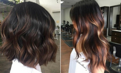 23 Different Ways to Rock Dark Brown Hair with Highlights - StayGlam