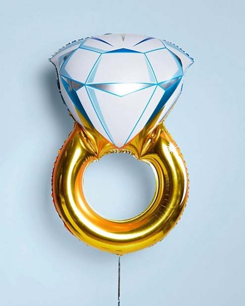 Engagement Ring Balloon
