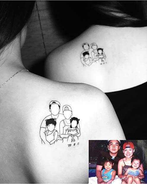 43 Cool Sibling Tattoos You'll Want to Get Right Now - Page 2 of 4