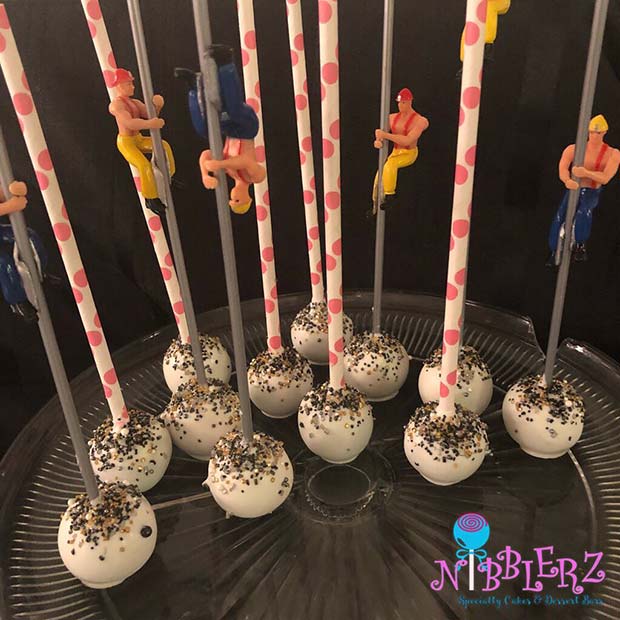 Funny Cake Pops for a Bachelorette Party
