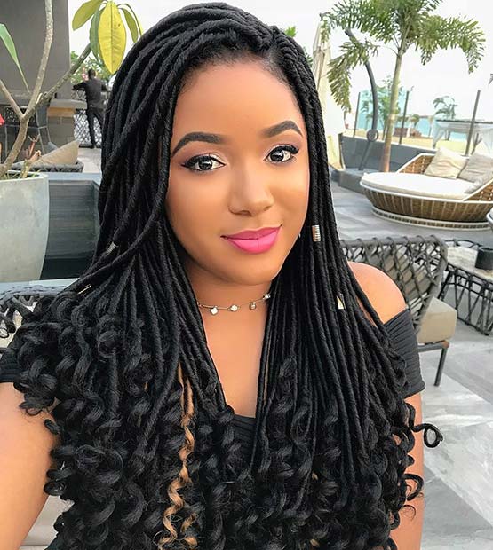 43 Ways To Pull Off Goddess Faux Locs Stayglam 