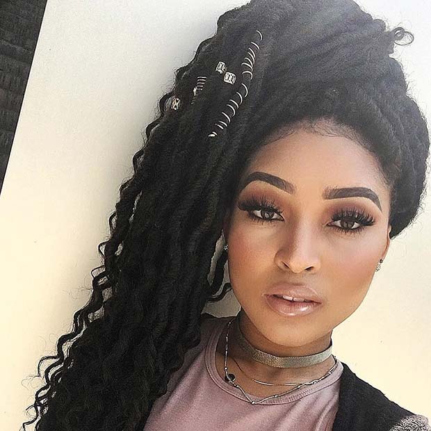 43 Ways to Pull Off Goddess Faux Locs StayGlam