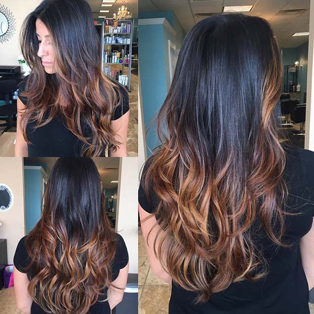 23 Different Ways To Rock Dark Brown Hair With Highlights