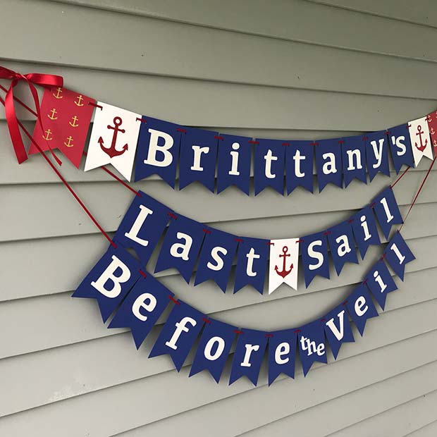 Â Nautical Bachelorette Party Idea