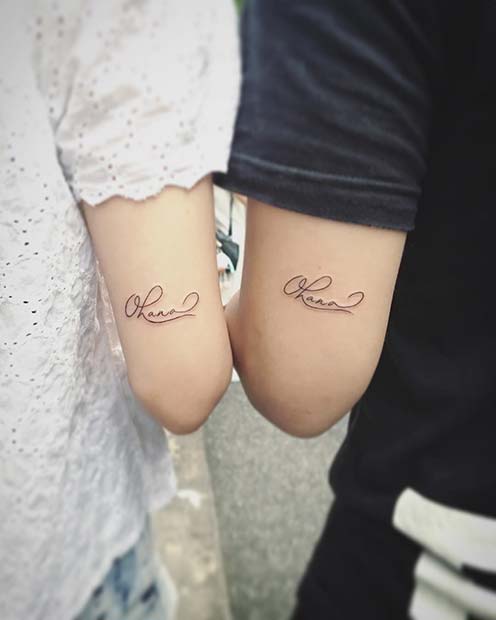 43 Cool Sibling Tattoos You'll Want to Get Right Now - StayGlam