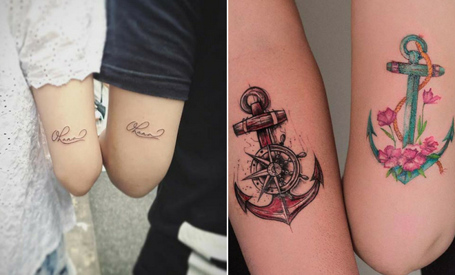 Cool Sibling Tattoos You'll Want to Get Right Now