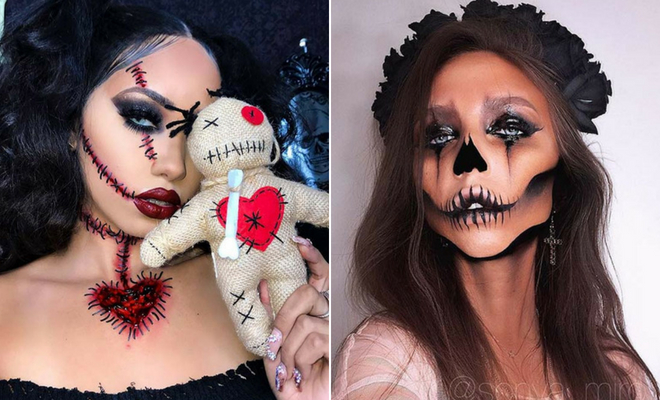 2018 ideas halloween makeup instagram