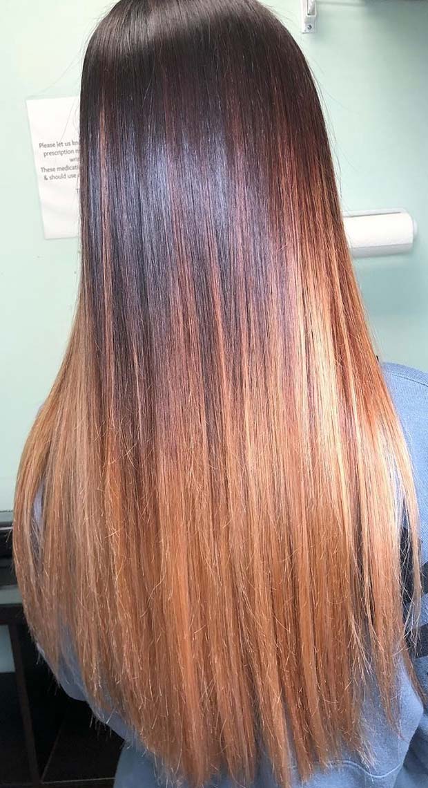 Honey Blonde Ombre Hair for Fall