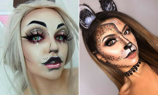 Hviske munching Landbrugs 41 Easy Cat Makeup Ideas for Halloween - StayGlam