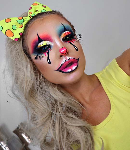 63 Trendy Clown Makeup Ideas For Halloween 2020 Page 3 Of 6 Stayglam 