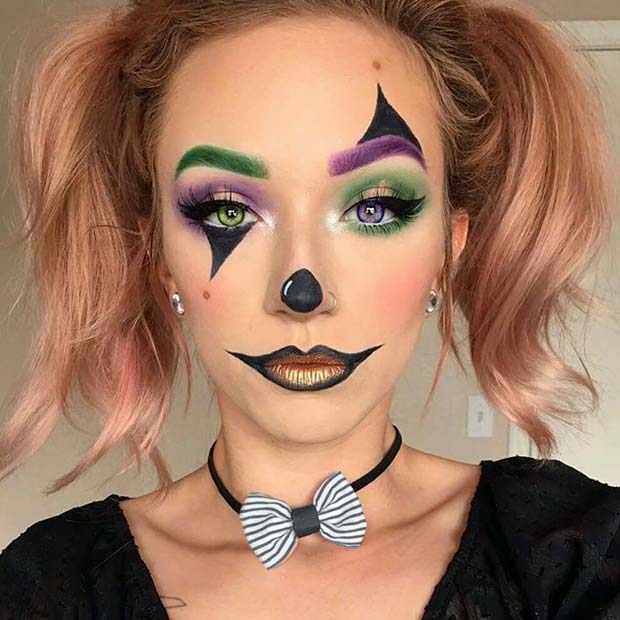 63 Trendy Clown Makeup Ideas For Halloween 2020 Page 2 Of 6 StayGlam