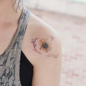 61 Pretty Sunflower Tattoo Ideas to Copy Now - StayGlam