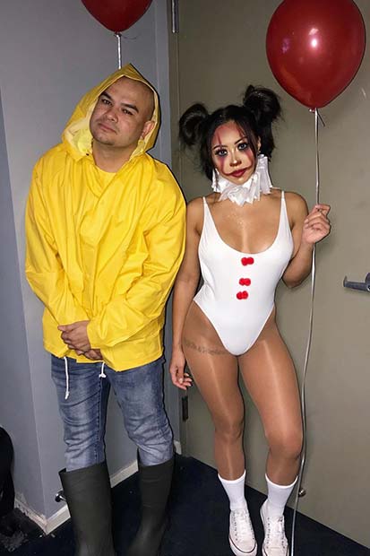 IT Inspired Couples Halloween Costumes