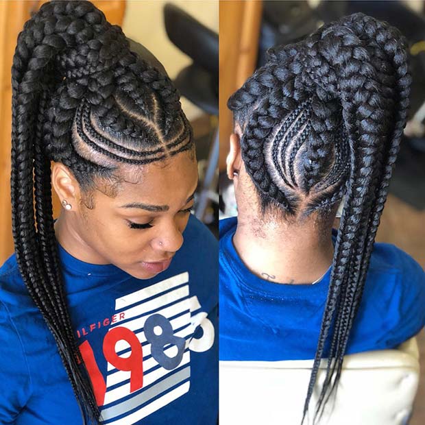 Multi Braids with a Trendy Design