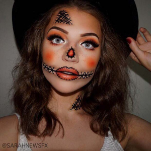 43 Easy Halloween Costumes Using Only Makeup - StayGlam - StayGlam