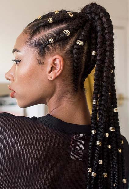 Braided Hairstyles In A Ponytail