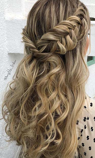 homecoming hair ideas