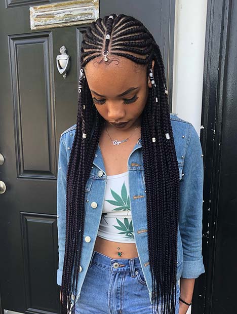 23 Badass Tribal Braids Hairstyles to Try  Page 2 of 2 