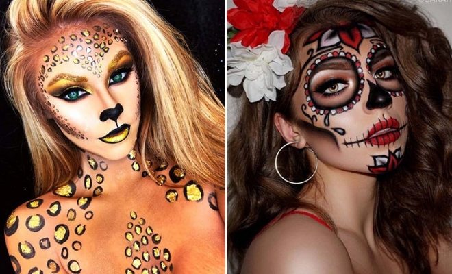 Pretty DIY Halloween Makeup Looks & Ideas