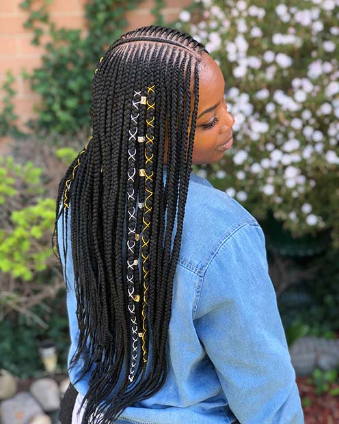 63 Badass Tribal Braids Hairstyles to Try  StayGlam