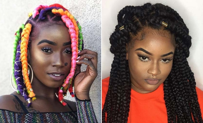 40 Pop Smoke Braids Hairstyles To Try in 2023  Black Beauty Bombshells