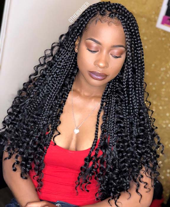 25 Crochet  Box Braids  Hairstyles  for Black Women StayGlam